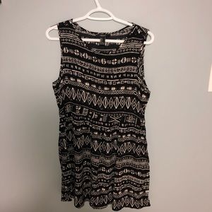 Forever 21 dress with geometric patterns